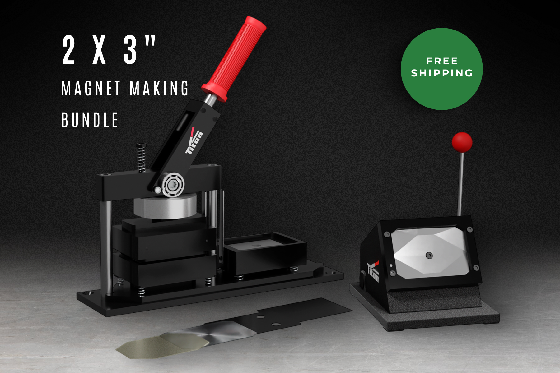 2 x 3" Magnet Making Bundle